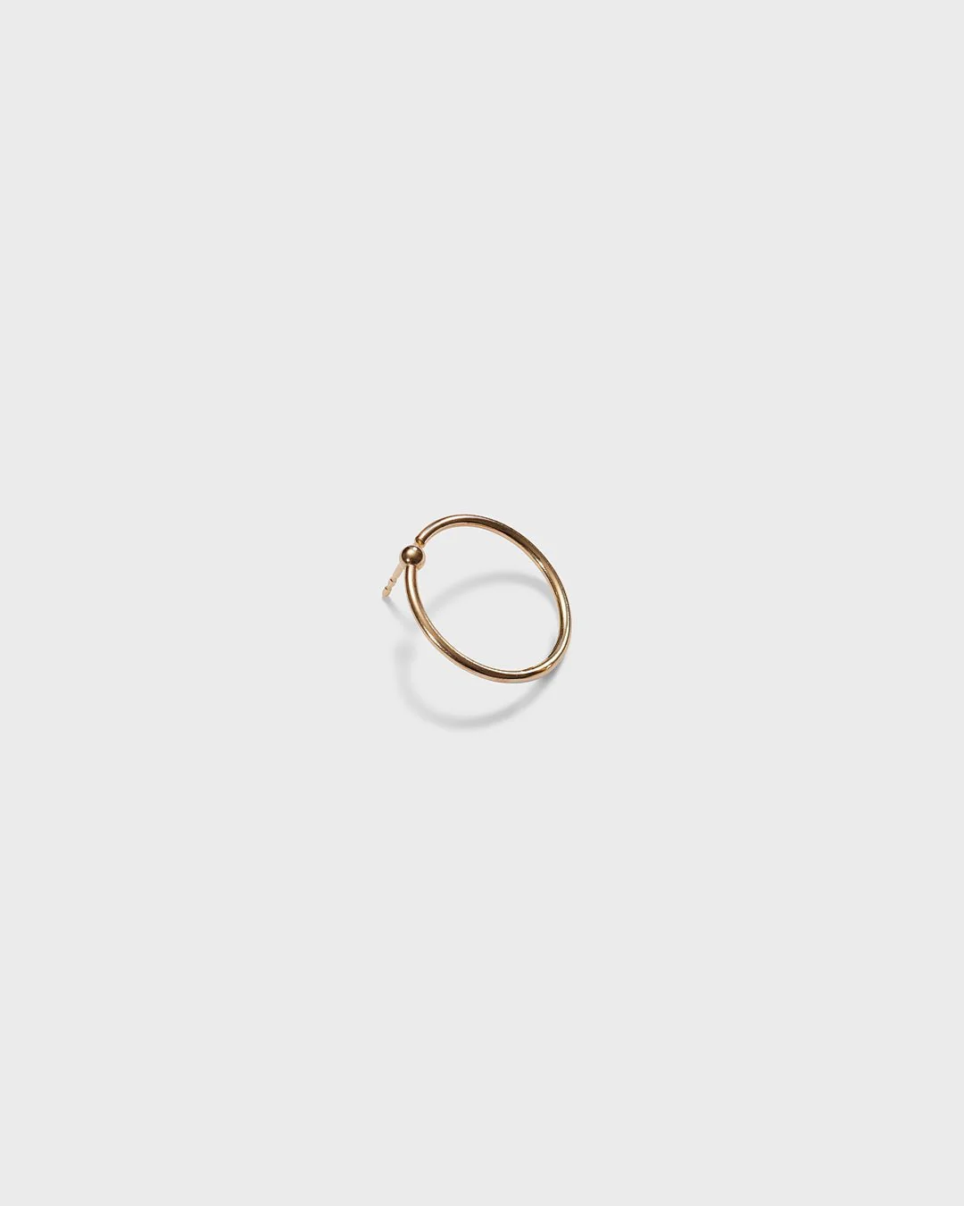 Amulet Hoop Earrings bronze - Image 3