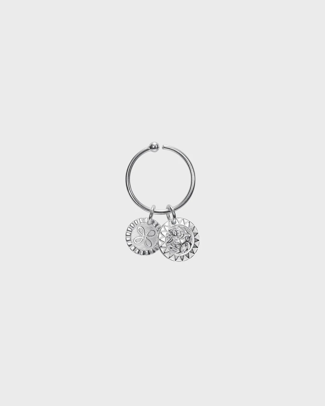 Amulet Mini Charm Kalevala Bear silver - Image 3