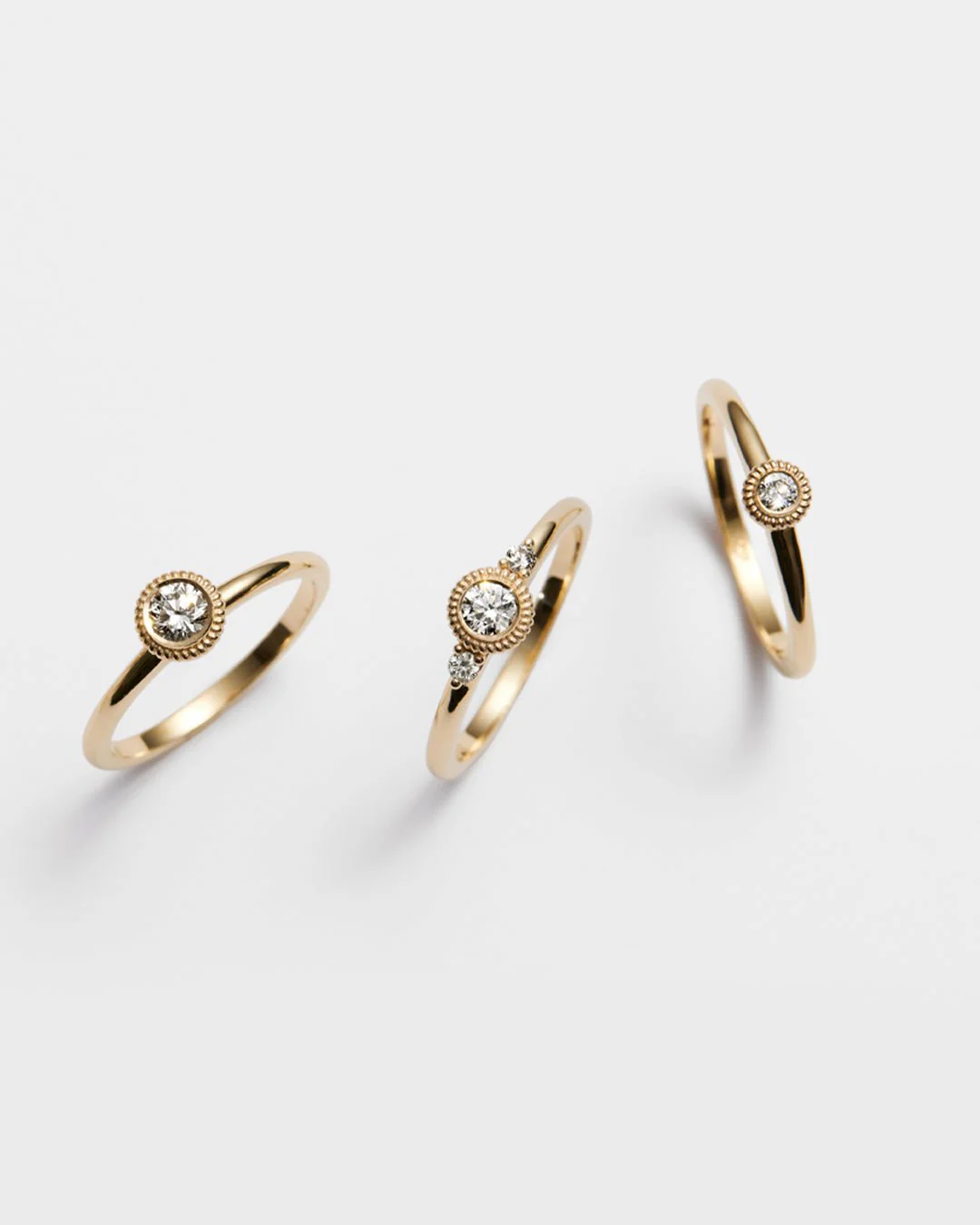 Beloved Diamond Ring 0.17 ct & 2 x 0.03 ct gold - Image 5