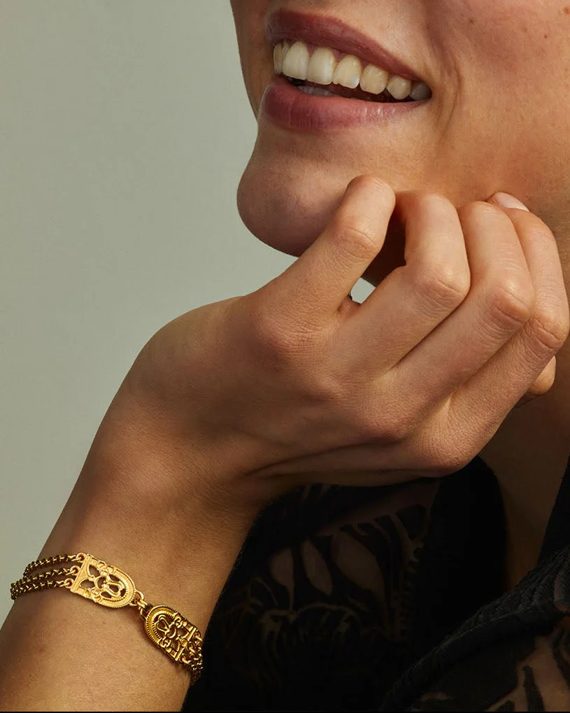 Birds of Paradise Bracelet Bronze - Image 2