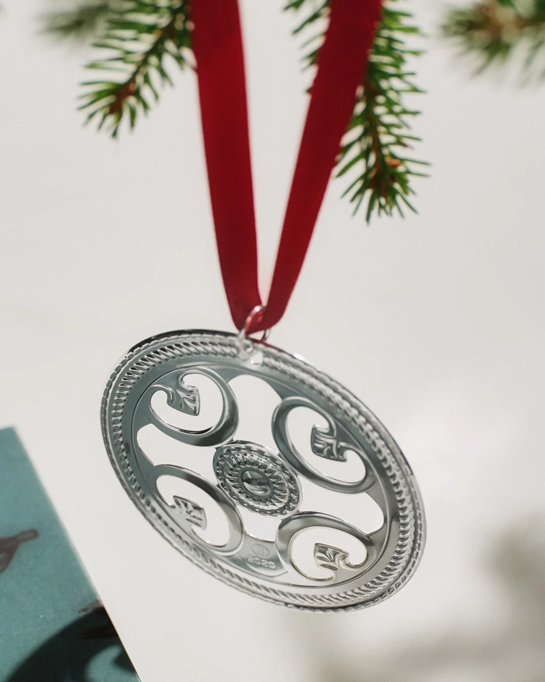 Christmas Ornament 2025 Silver Räisälä - Image 2