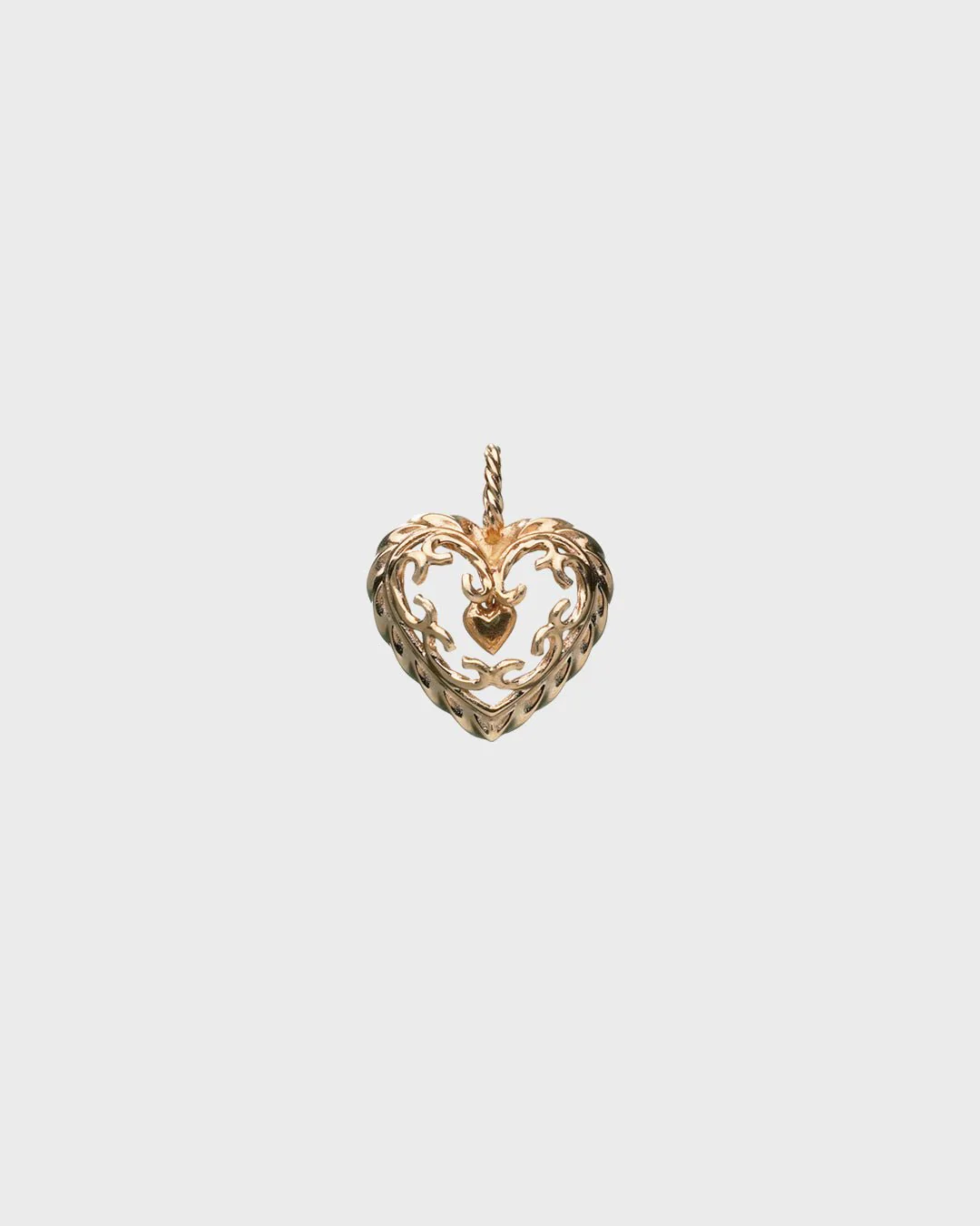 Heart of the House Charm gold