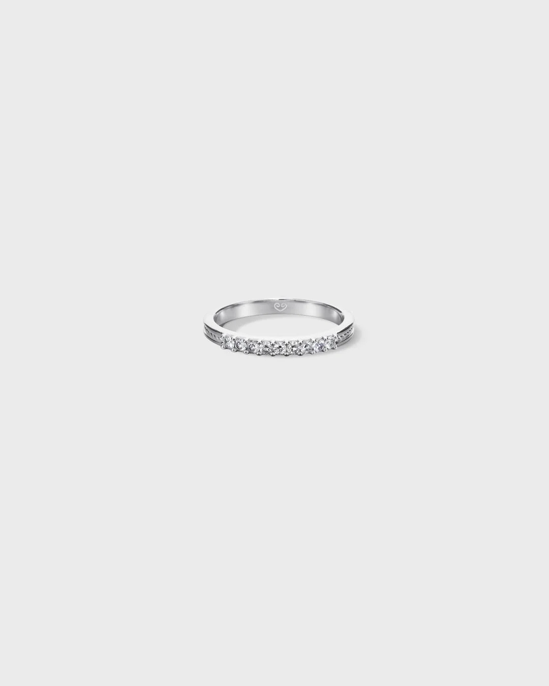 Heritage Diamond Ring 9 x 0.02 ct white gold - Image 4