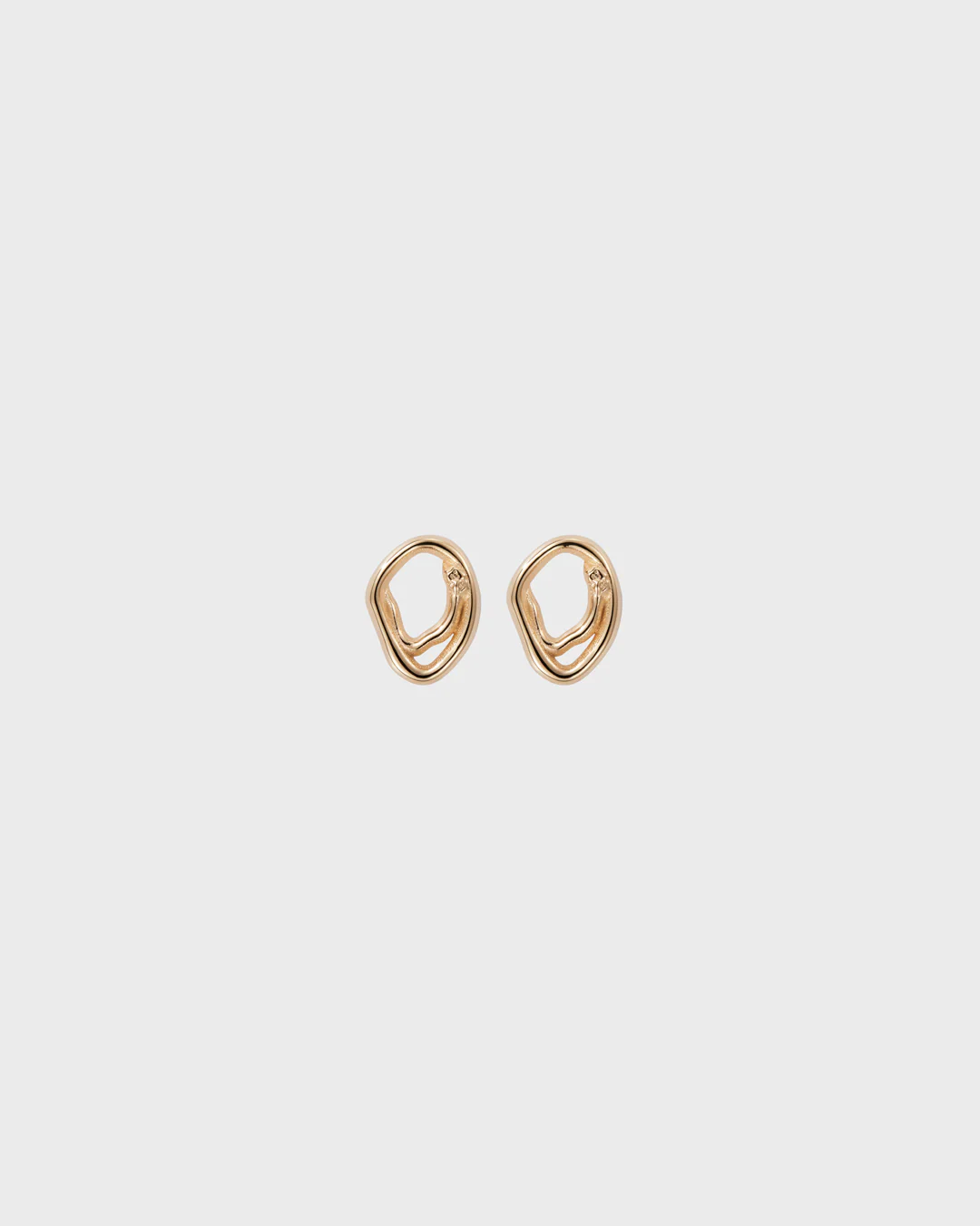 Männyt earrings gold 14K