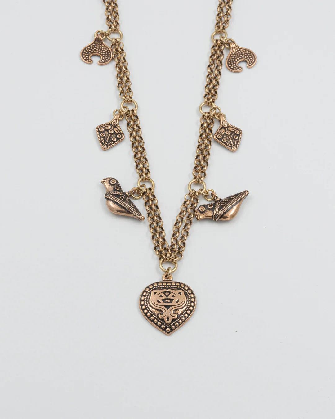 Kept Aarrekääty necklace 90 cm bronze