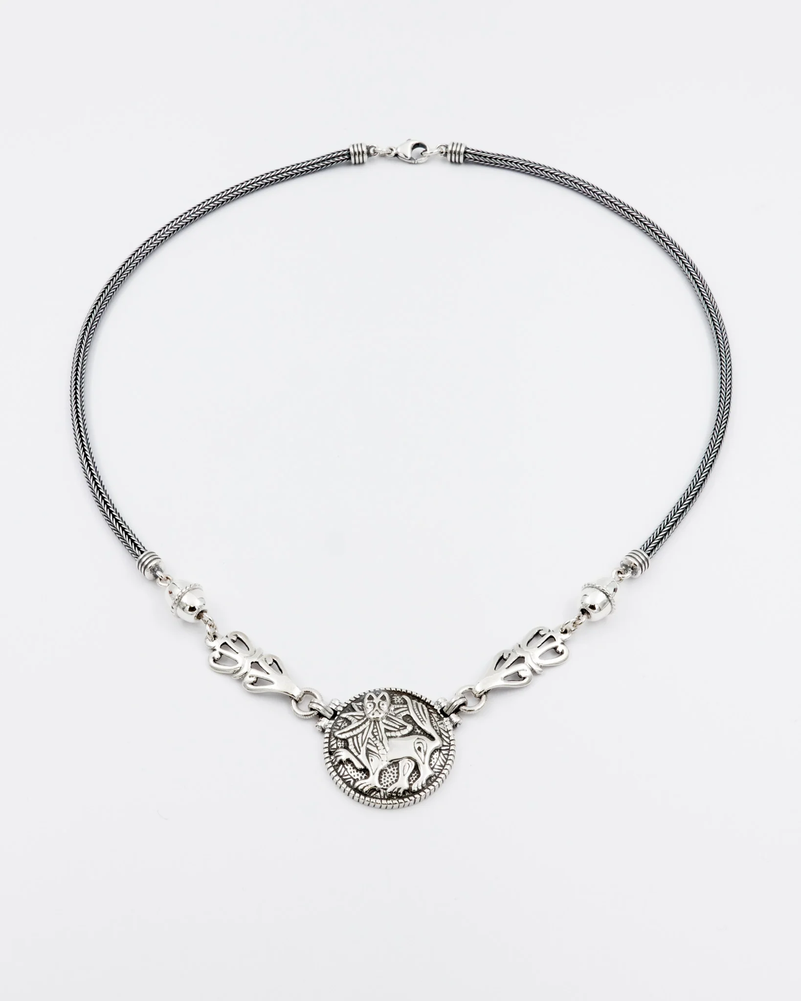 Kept Aurinkoleijona necklace 45 cm small silver