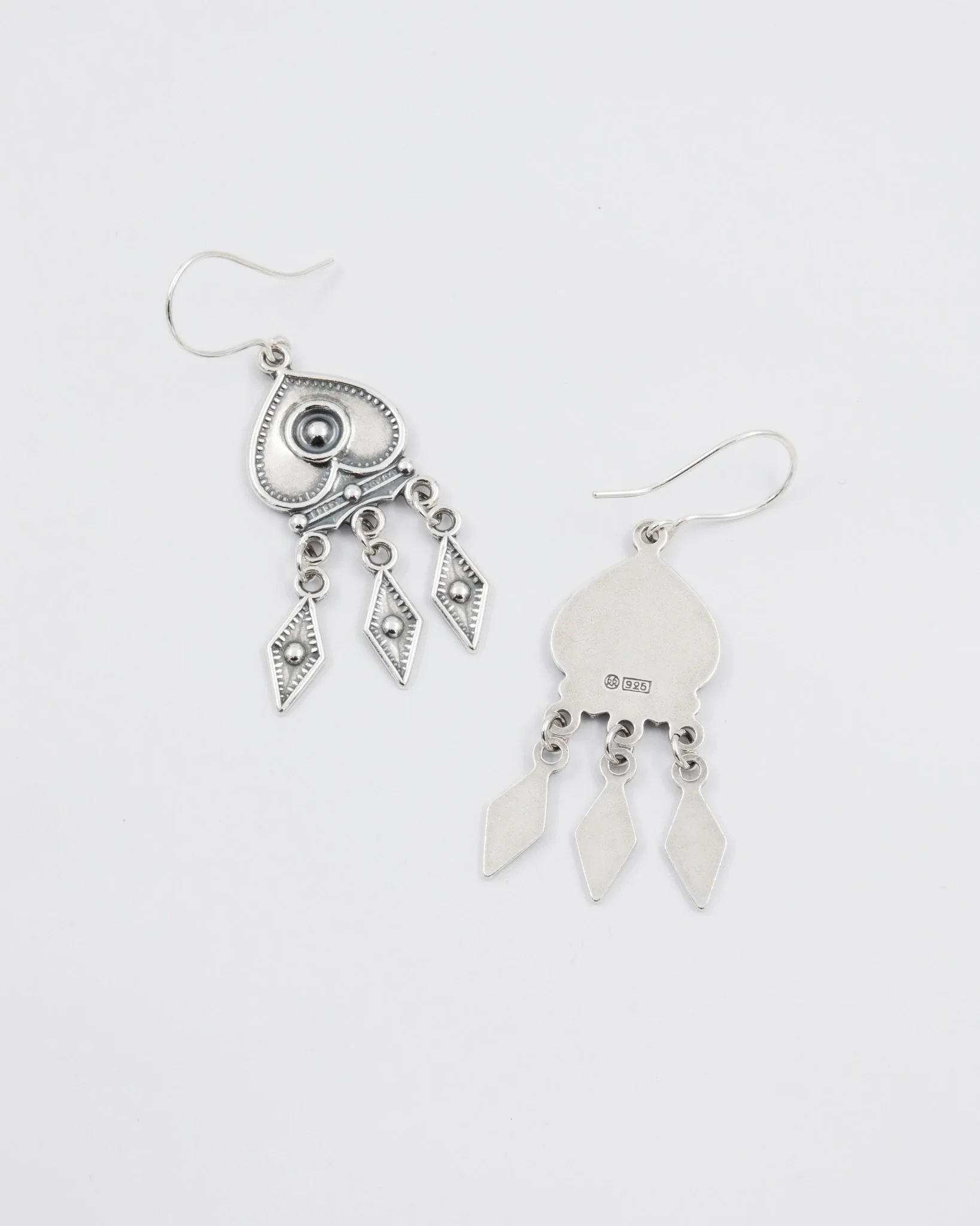 Kept Herttalehti earrings small silver - Image 2