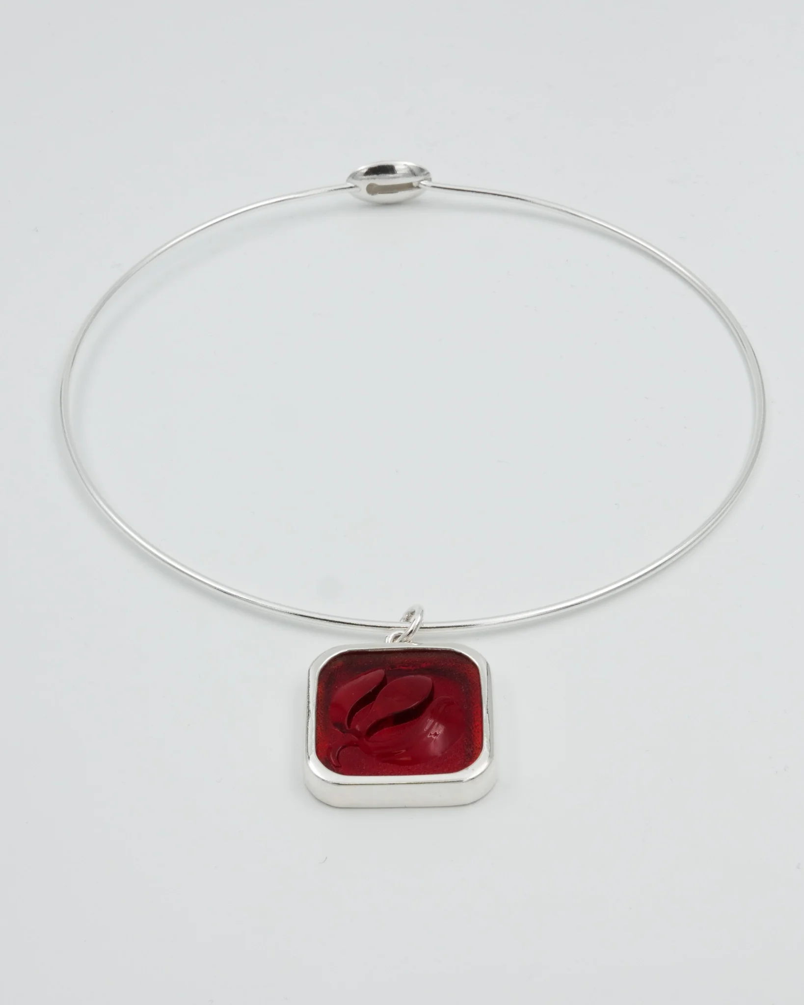 Kept Tales of Hoffmann necklace silver red - Image 2