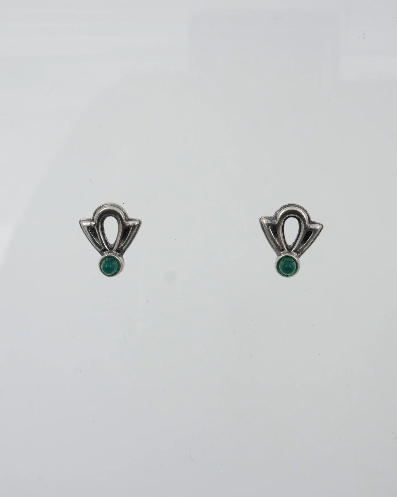 Pidetty Illusioni earrings small silver agate
