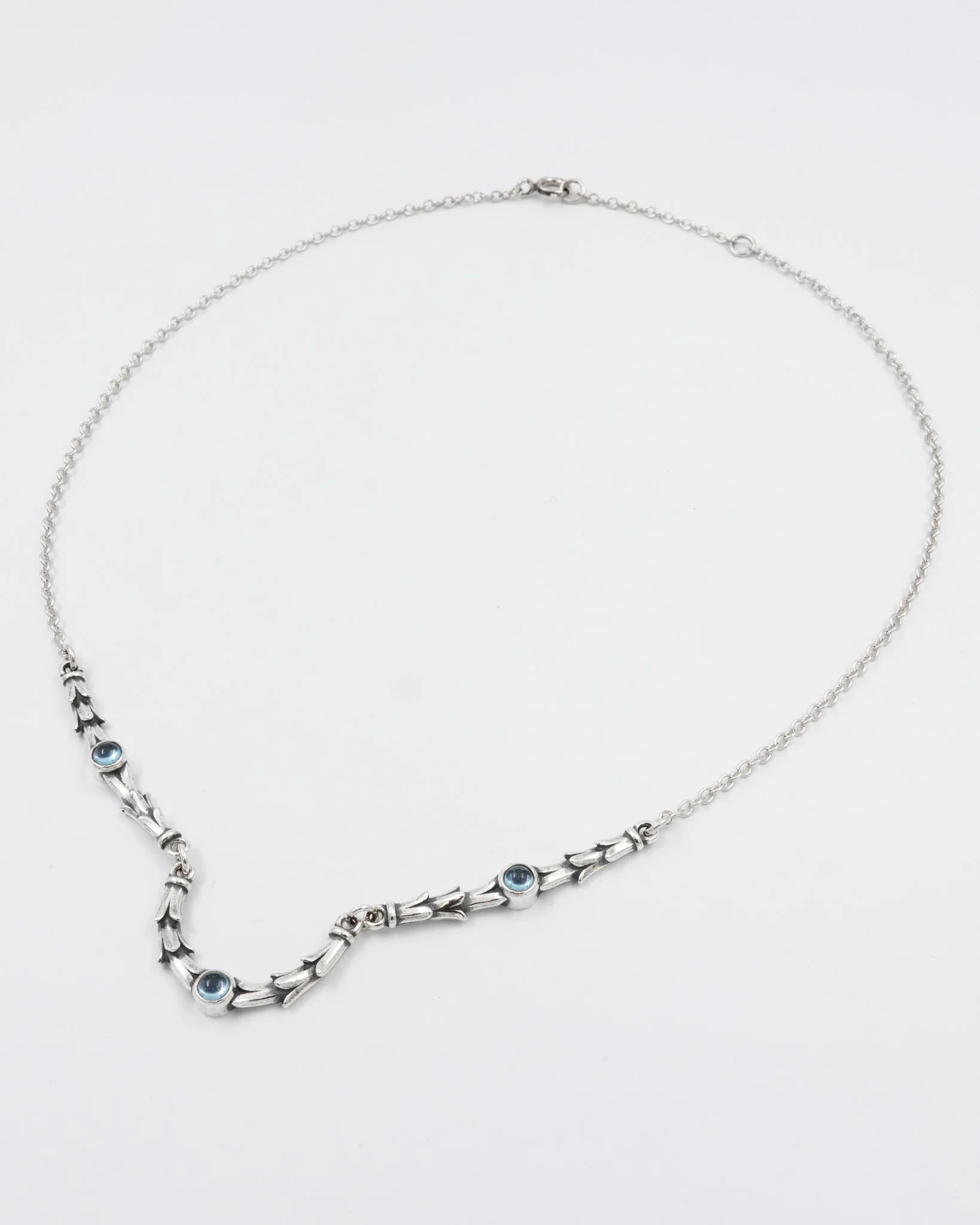 Kept Juulia necklace 45 cm silver topaz - Image 2