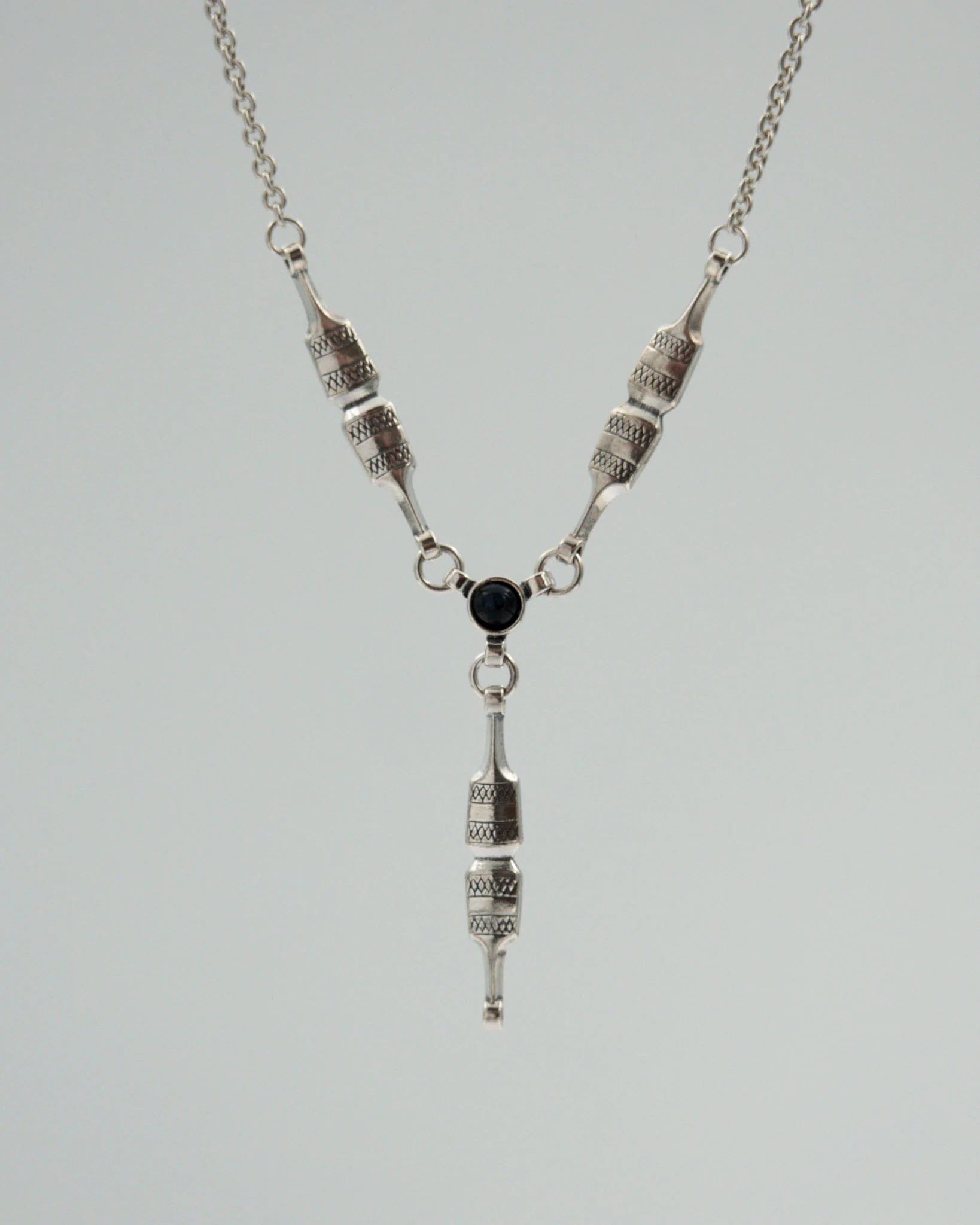 Kept Spinner necklace 45 cm silver
