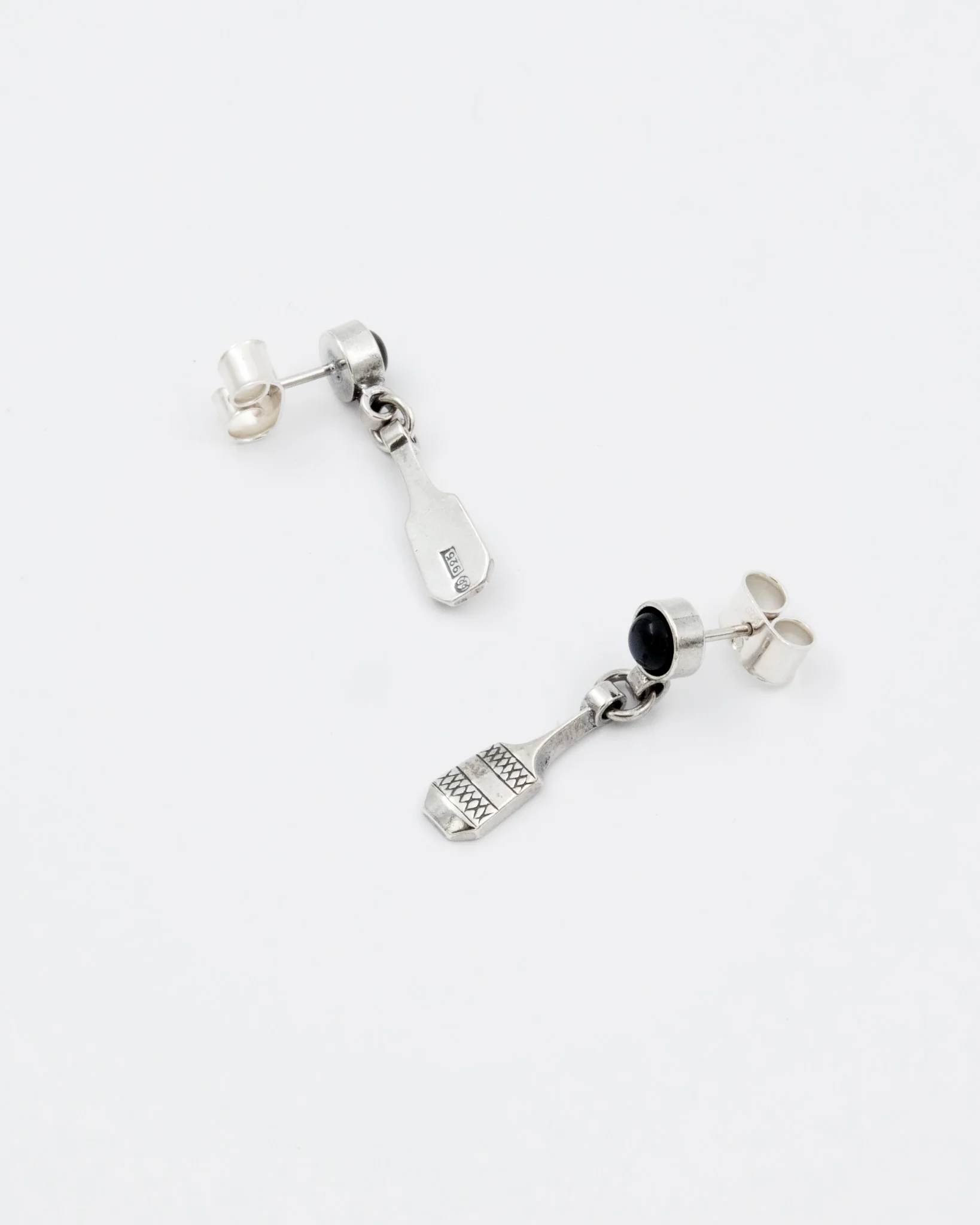 Kept spinner earrings silver spectrolite - Image 2