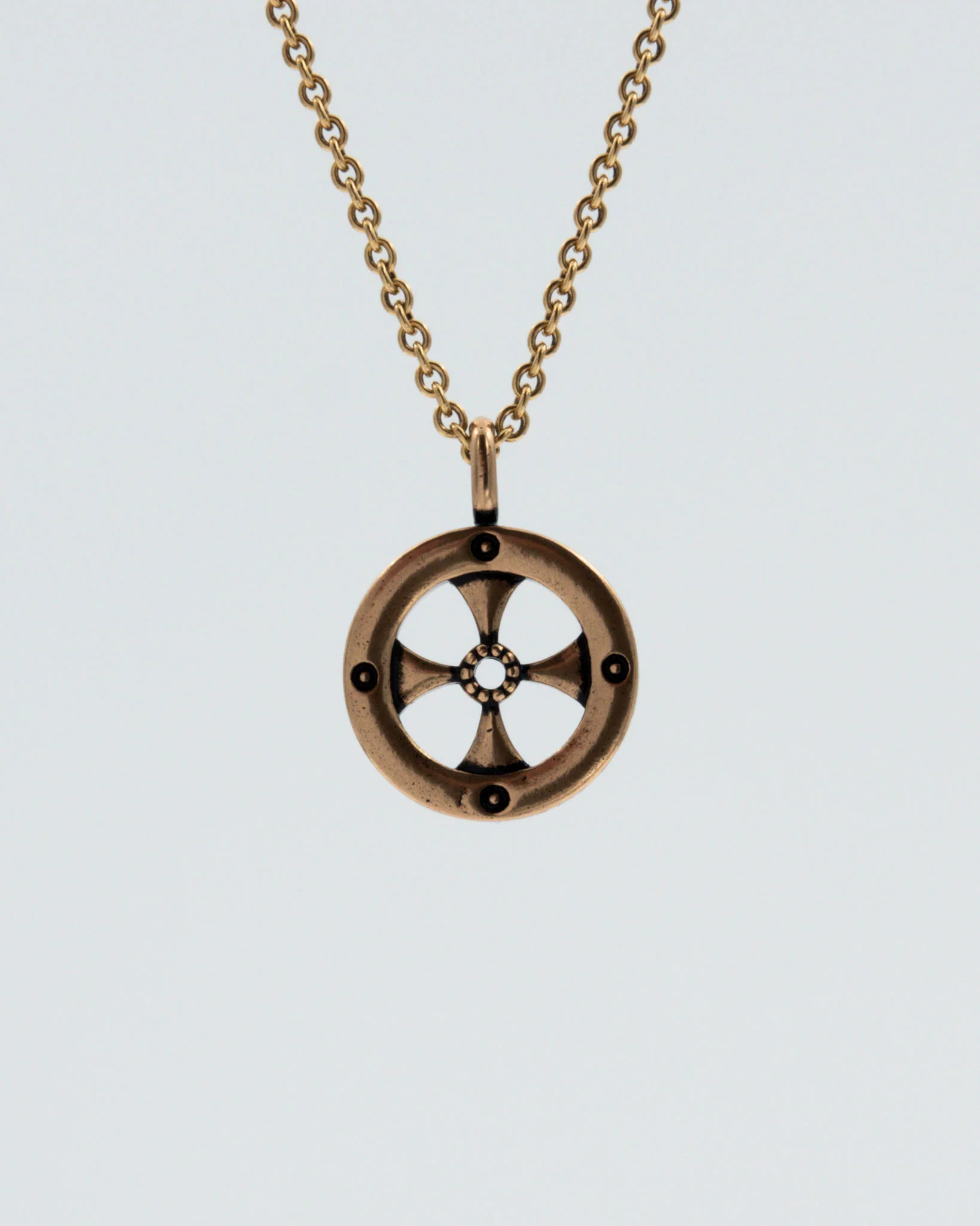 Held Church cross pendant 45-50 cm bronze