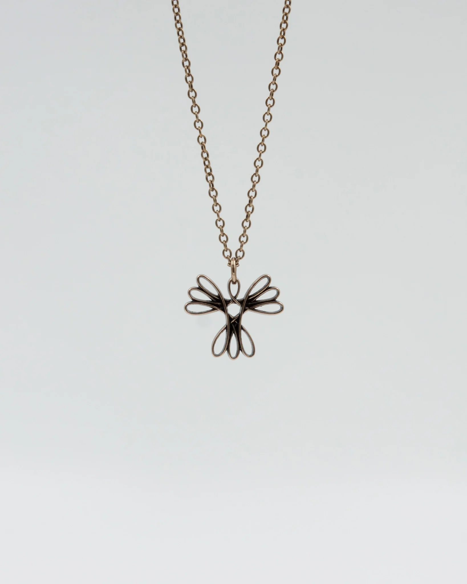 Held Touch pendant small bronze