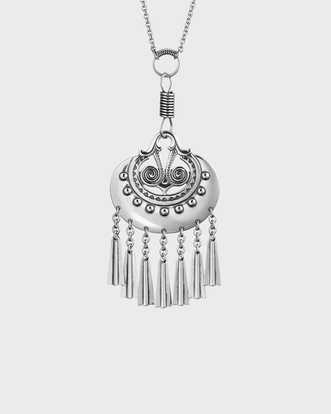 Kept Kuutar pendant 70 cm silver