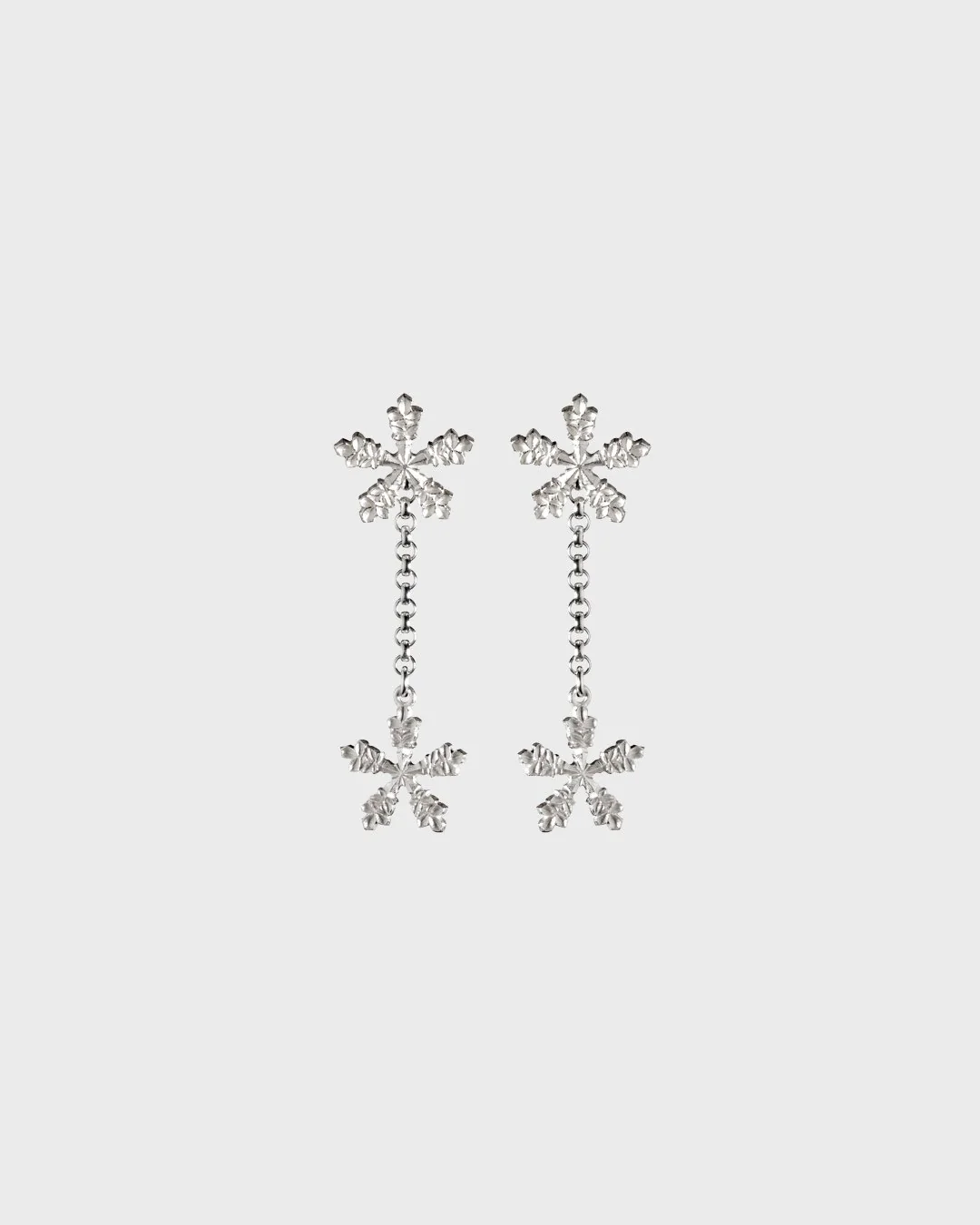 Held Snowflake earrings silver