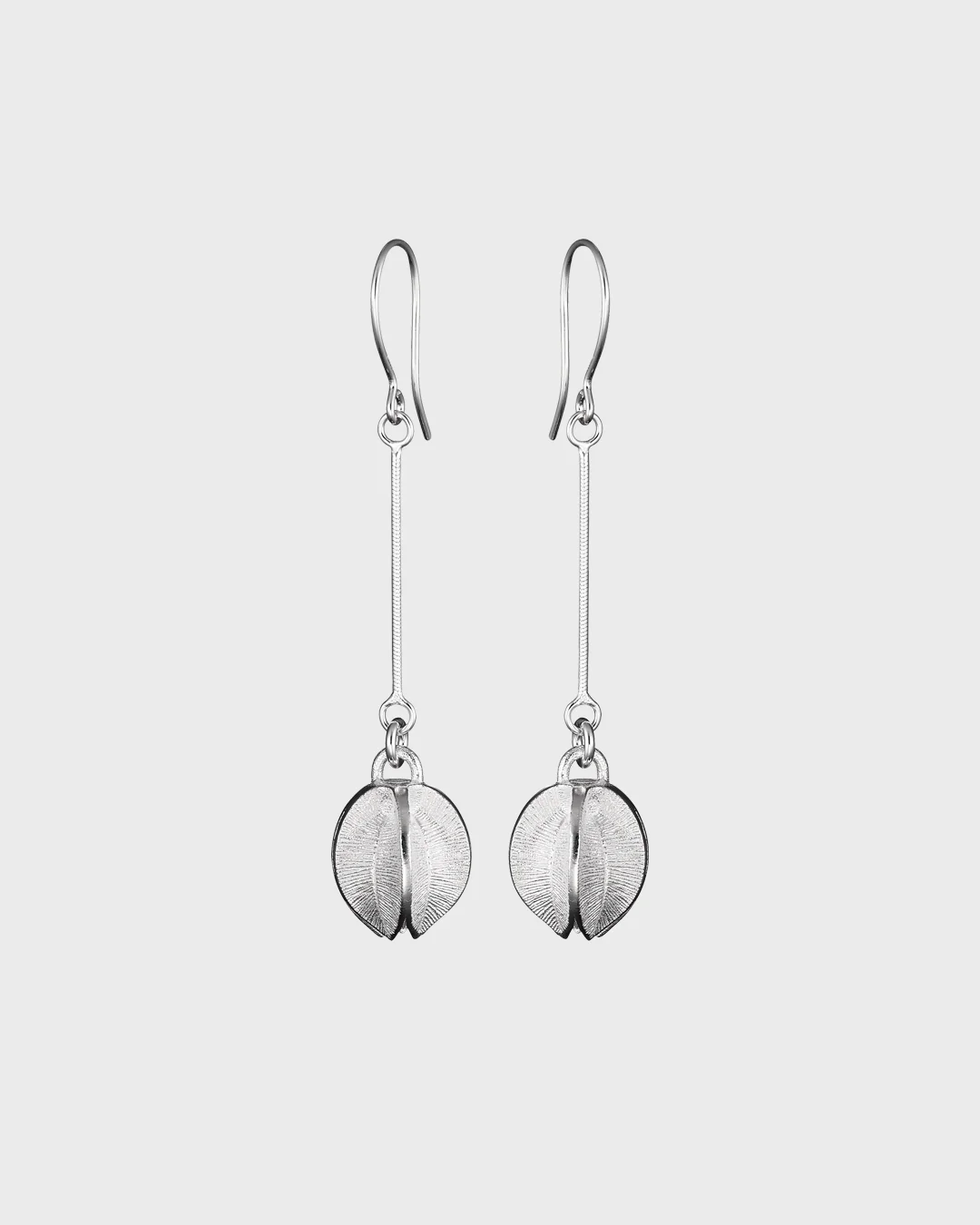 Held Snowflake chain earrings silver