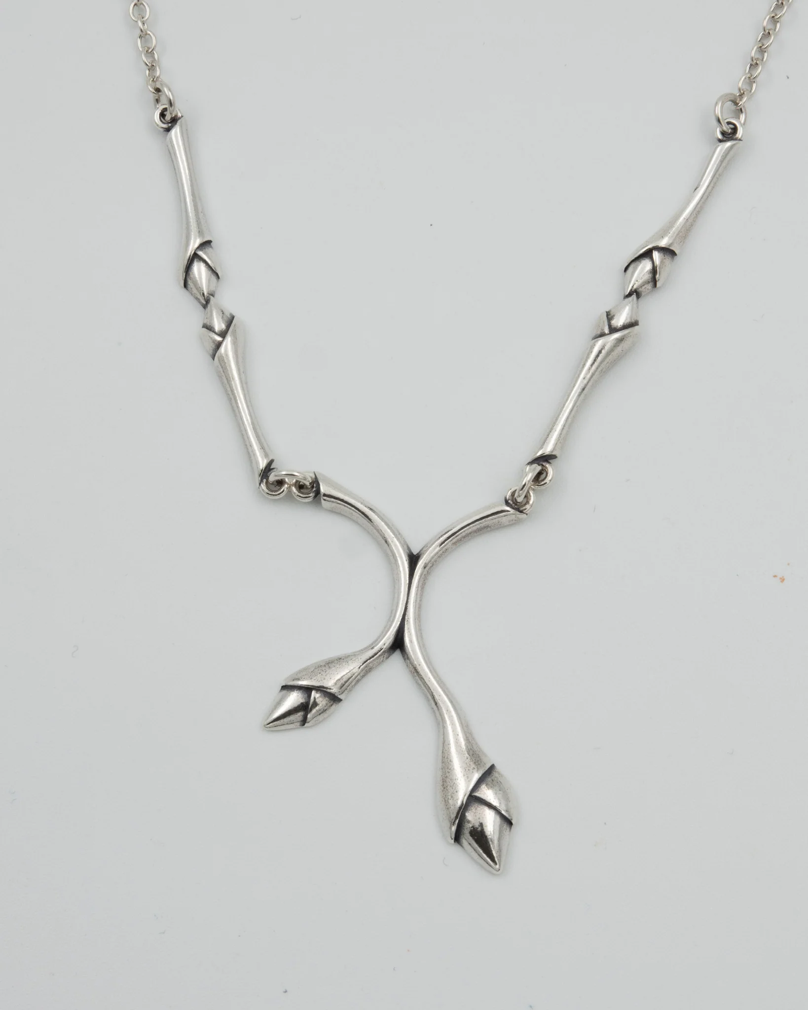 Kept Lumo necklace large 45 cm silver - Image 2