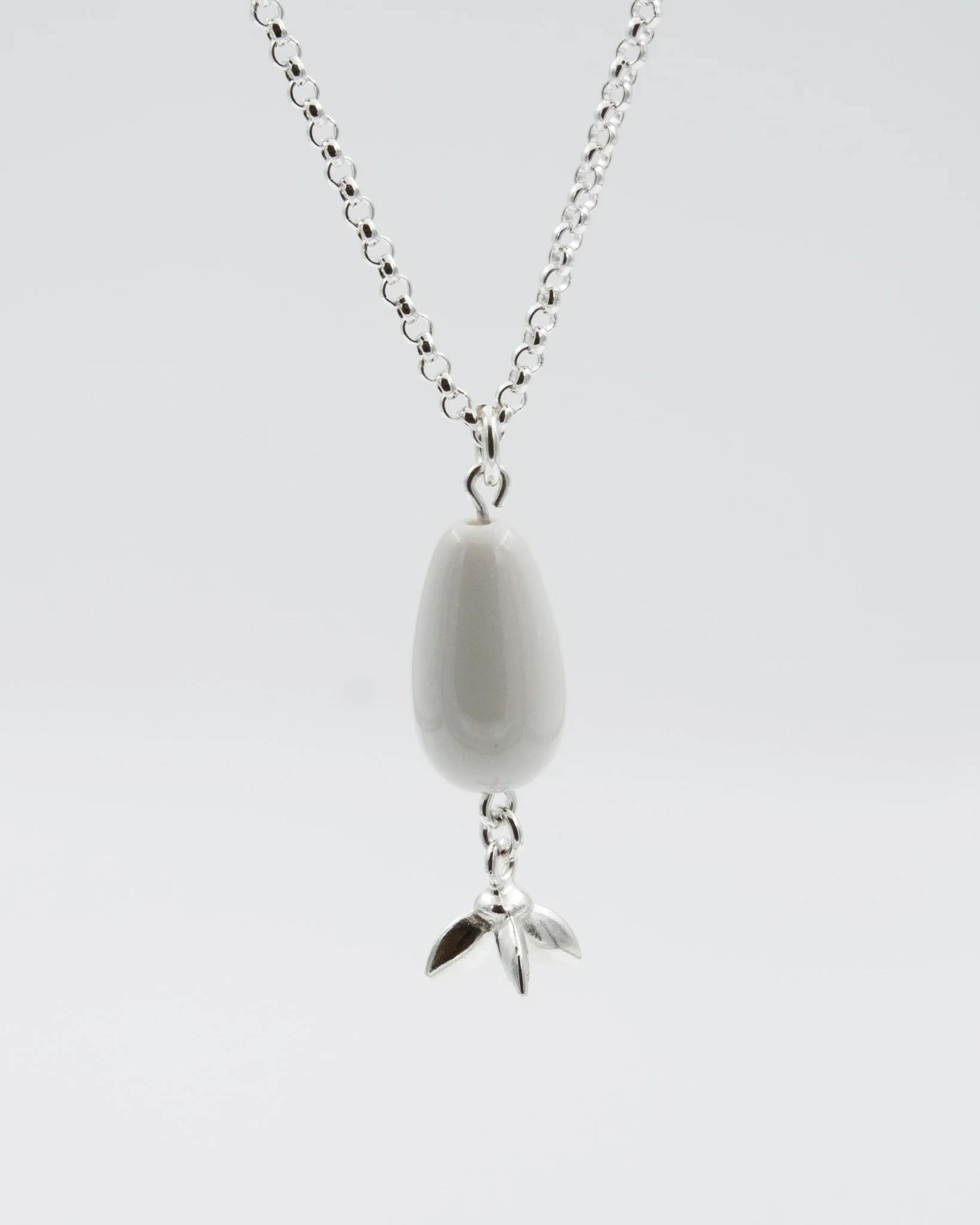 Kept Onerva pendant 45 cm silver