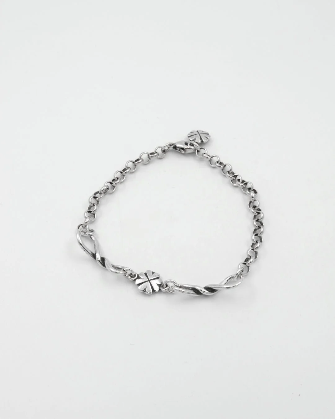 Kept Lucky charm bracelet 19.5 cm silver