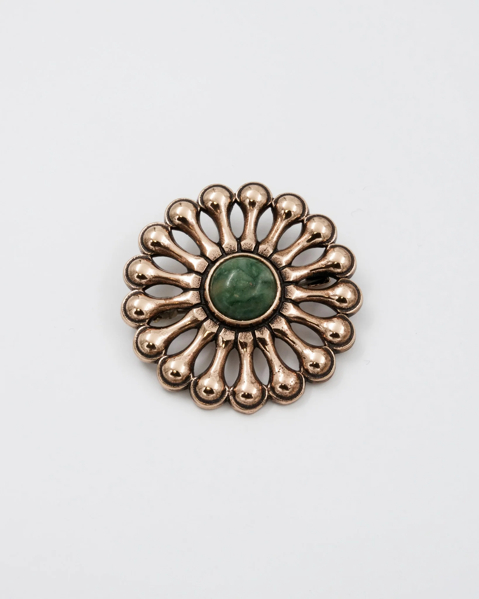 Kept Perniö buckle bronze chrome marble