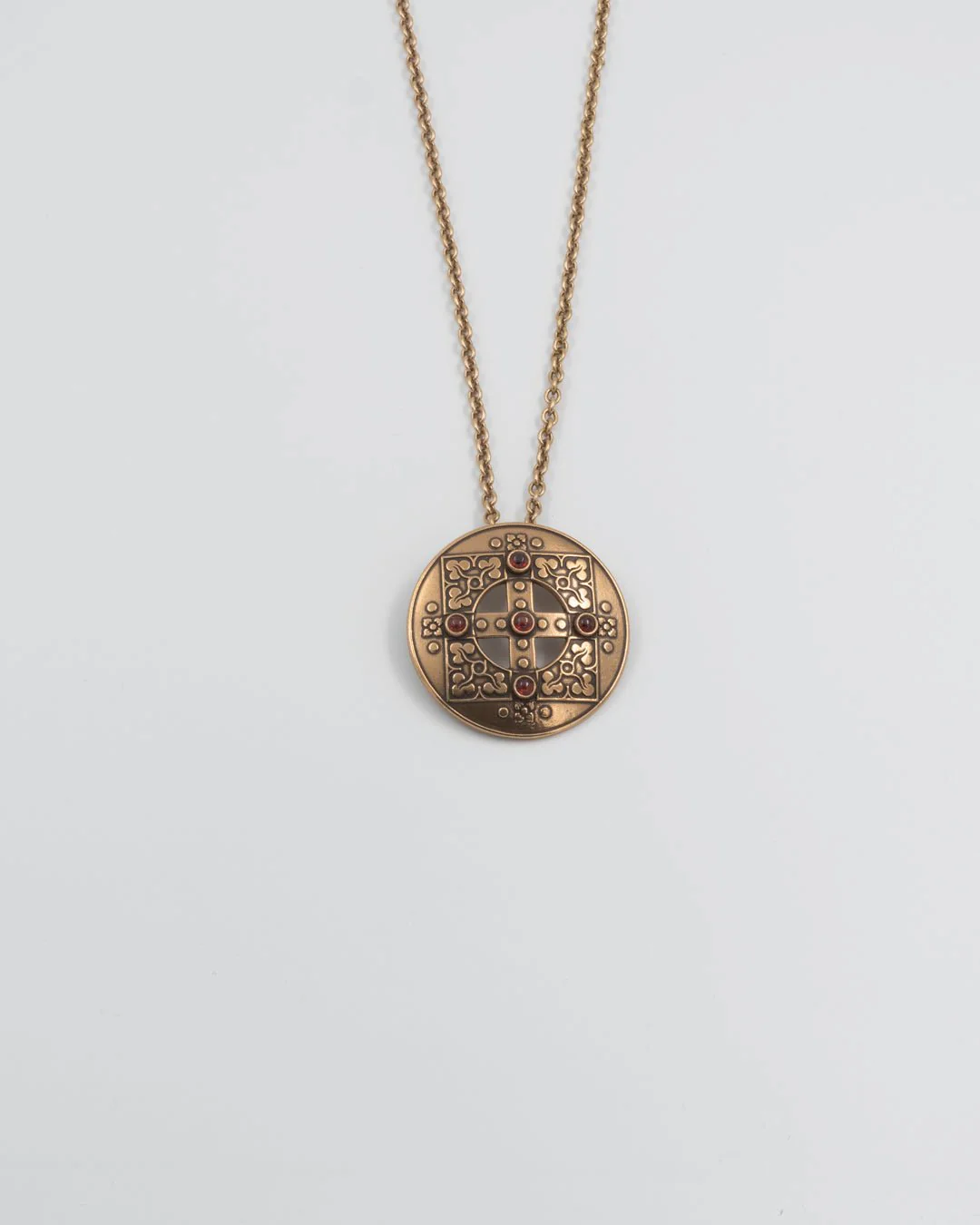 Kept Pyhä Birgitta buckle pendant 60 cm bronze