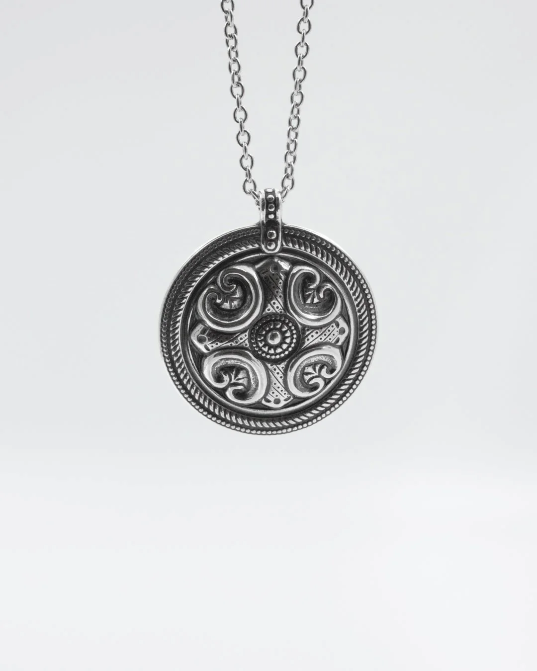 Kept Räisälä pendant small 60 cm silver