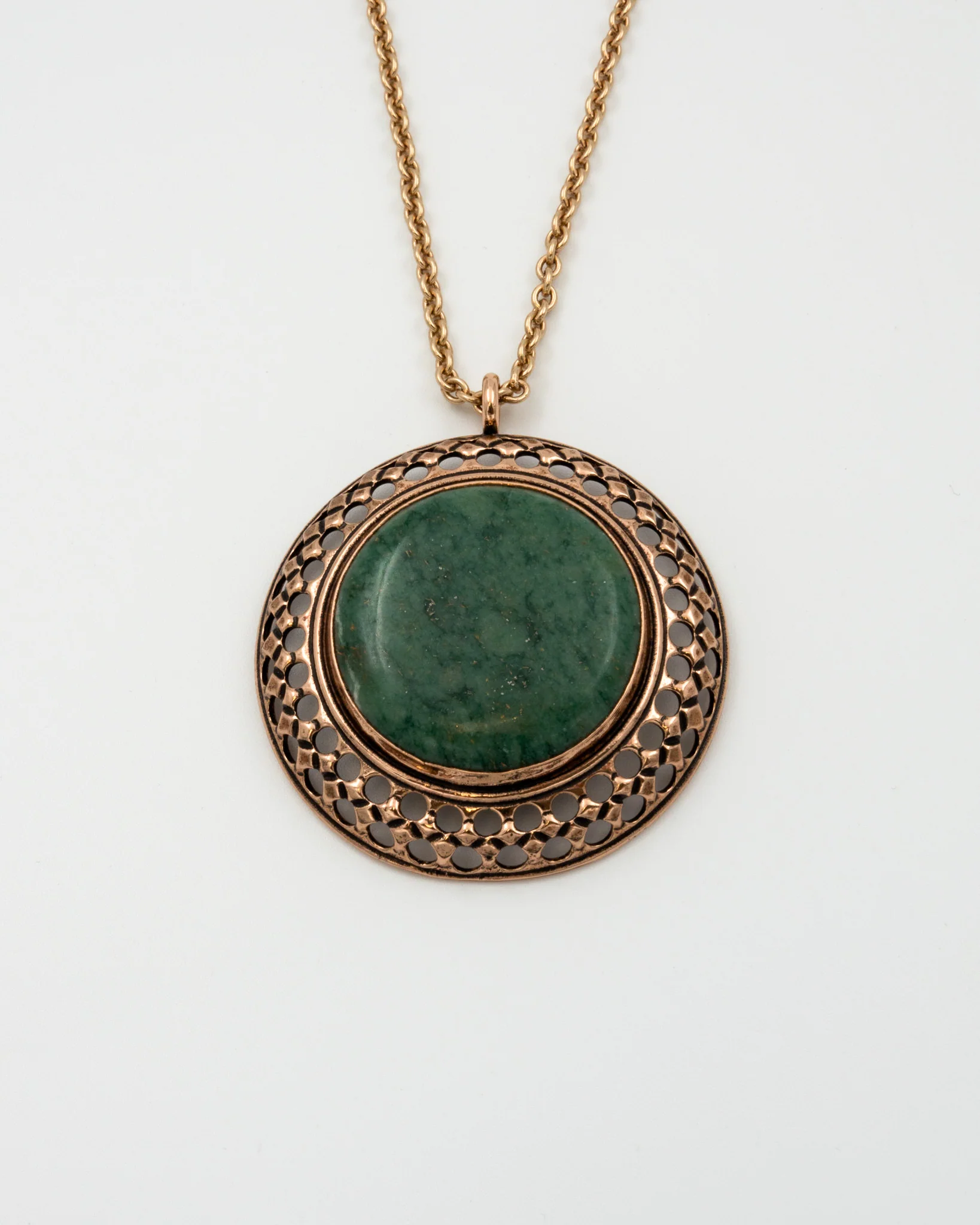 Held pendant 70 cm bronze chrome marble