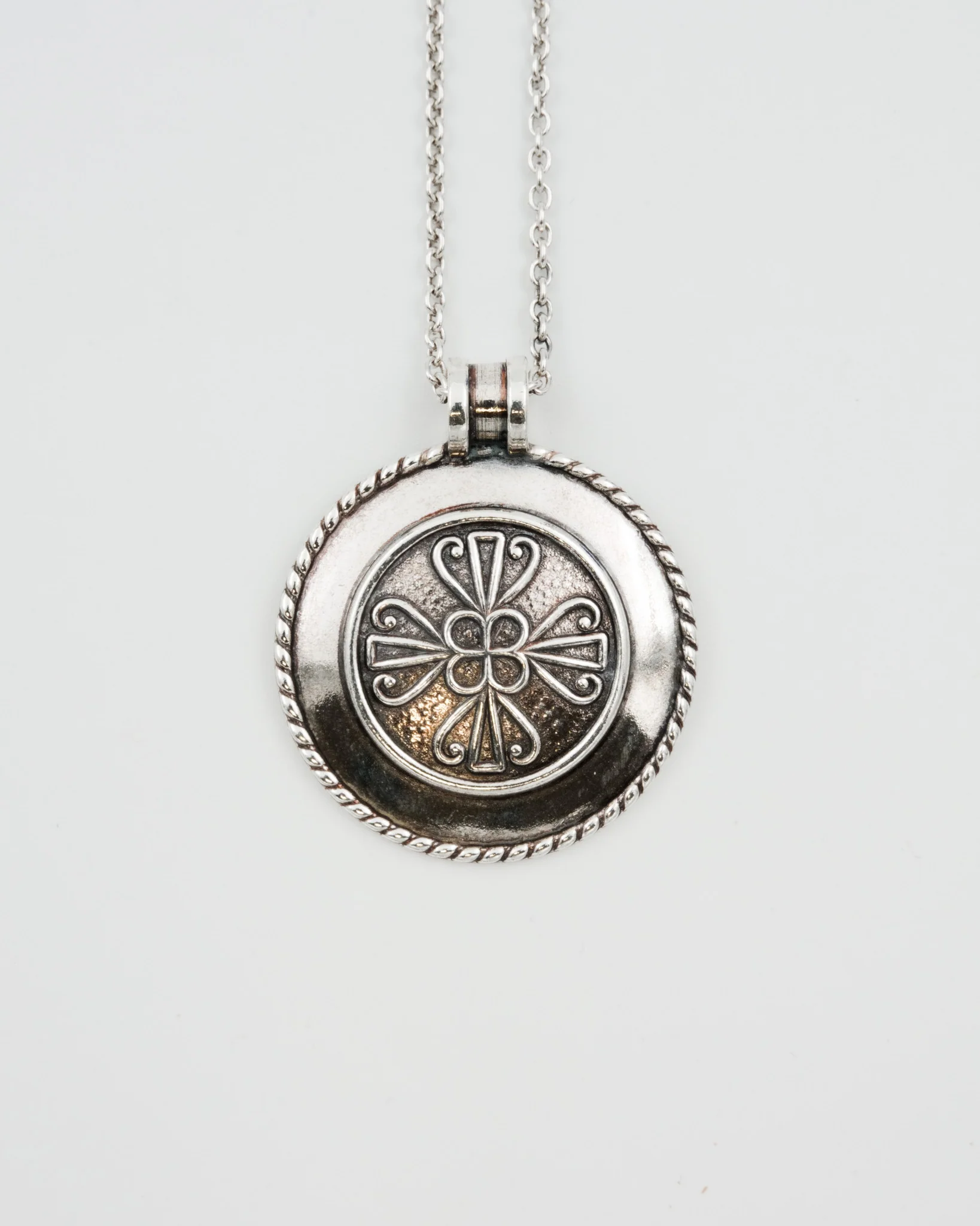 Kept Sakkola pendant 60 cm silver