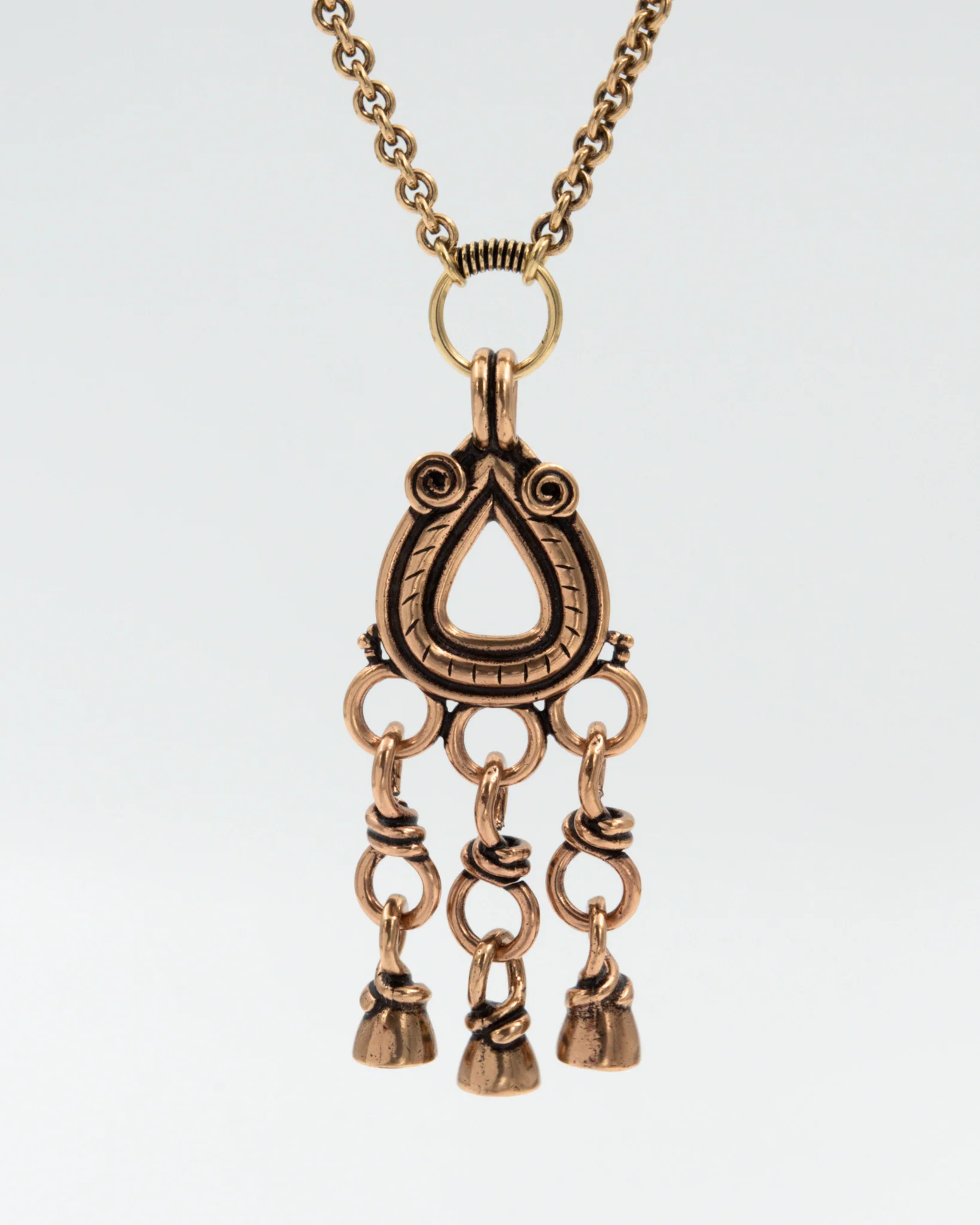 Kept Teuvan pendant 70 cm bronze