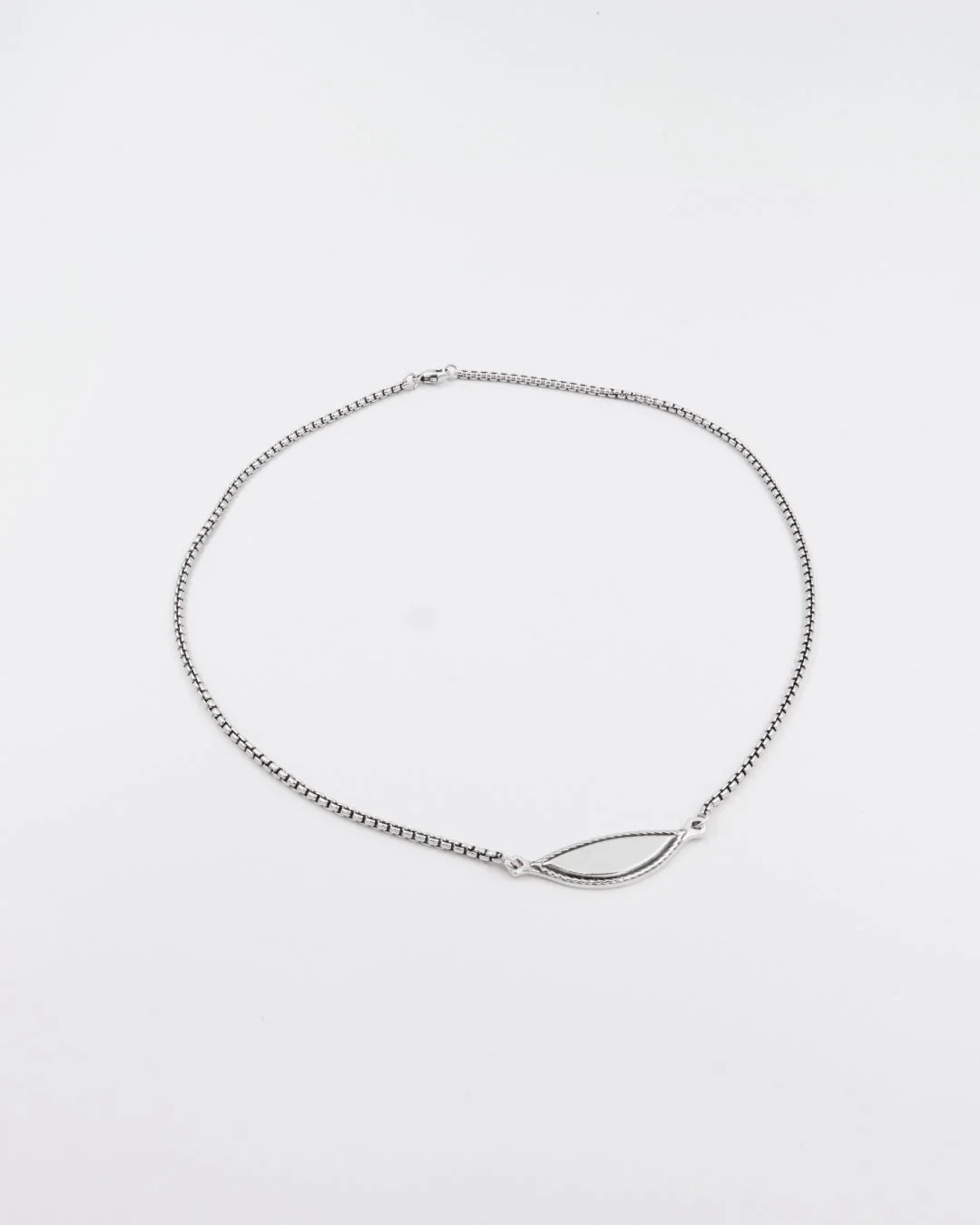 Kept Väinö plaque pendant 50 cm silver - Image 2