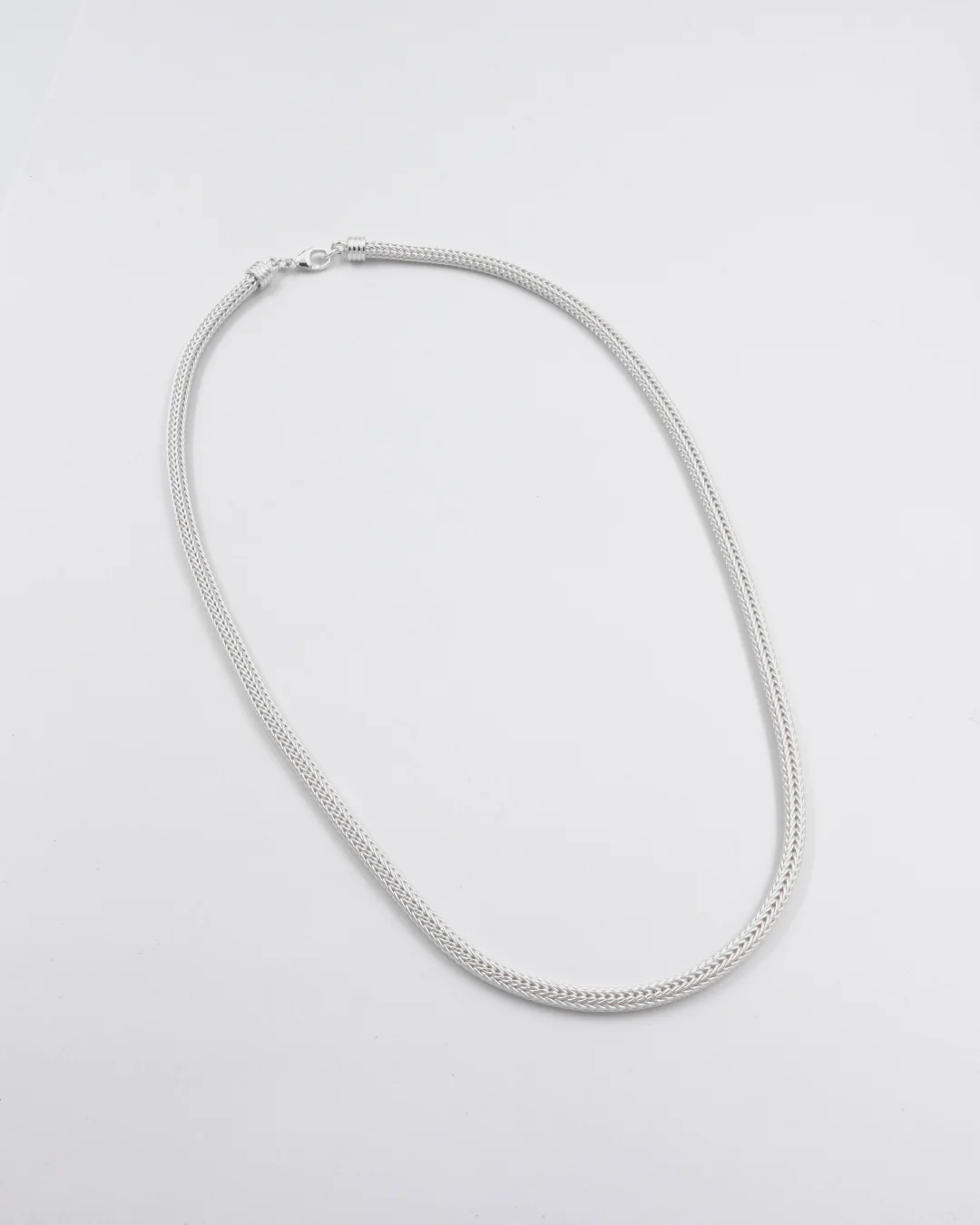Held mesh chain thick clear silver