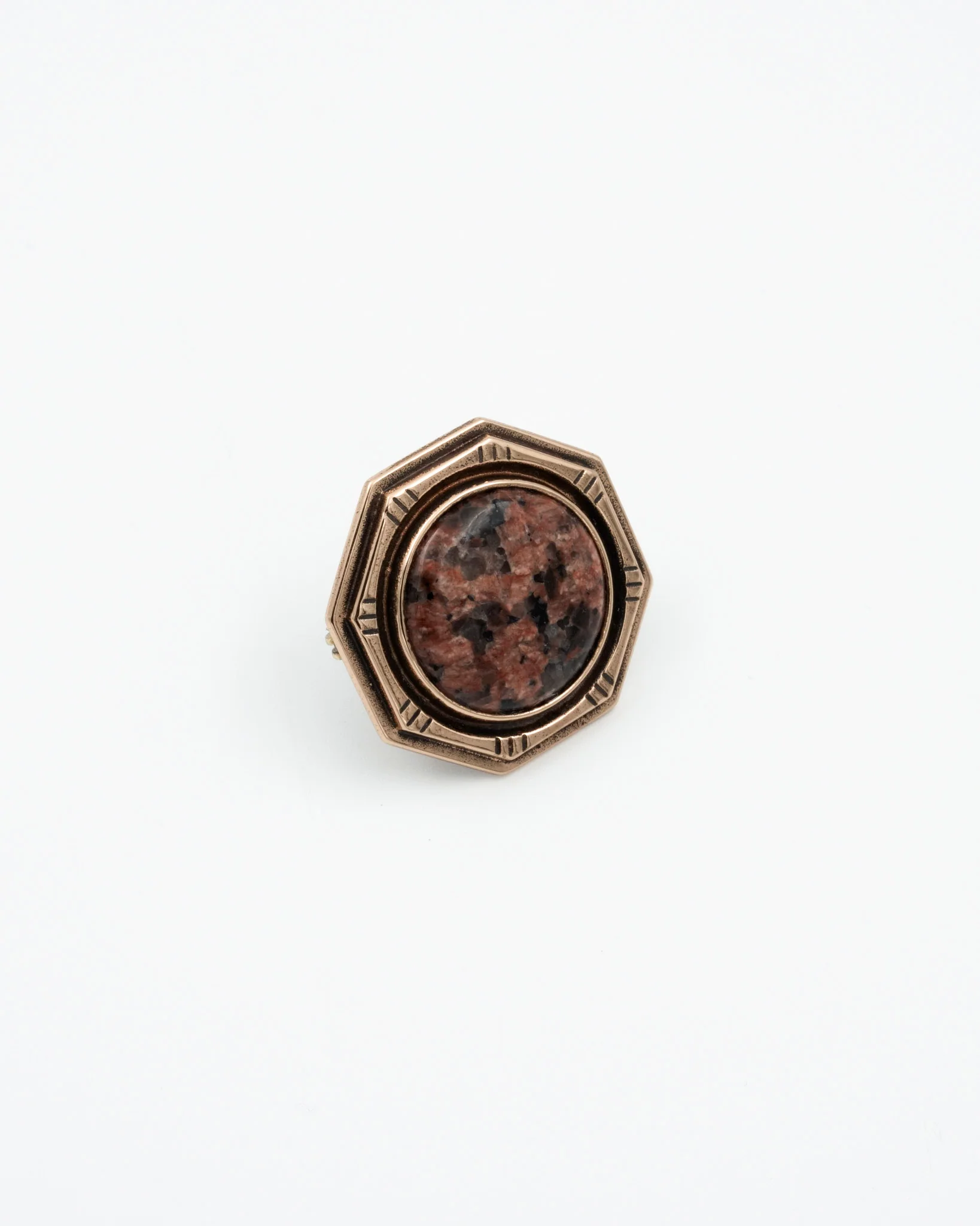 Kept Viapori 250 years buckle pendant bronze red granite - Image 2