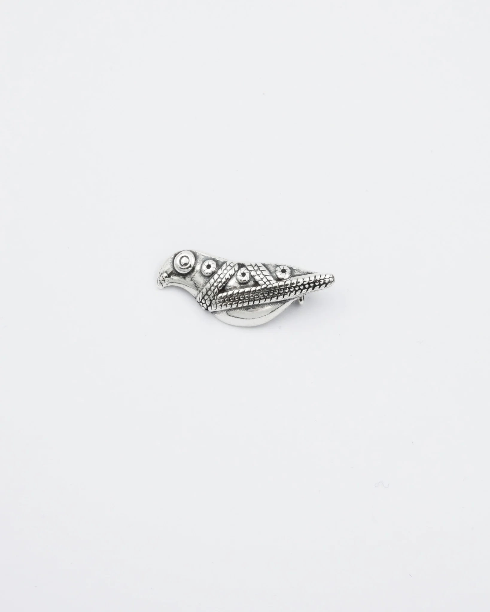 Preloved Hattula bird brooch silver