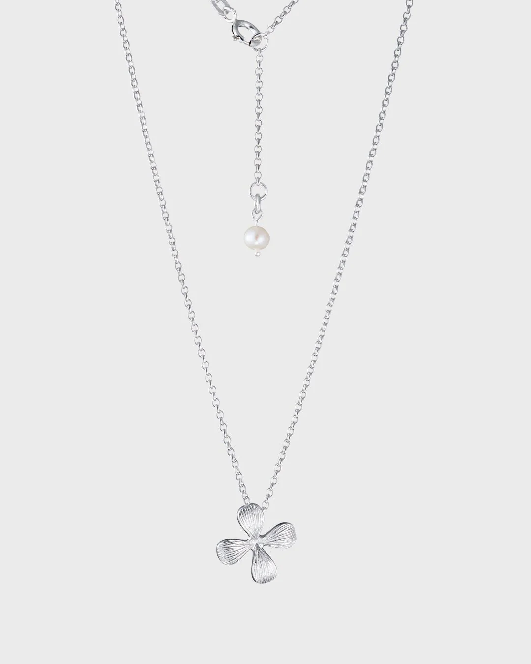 Silver Anemone Pendant