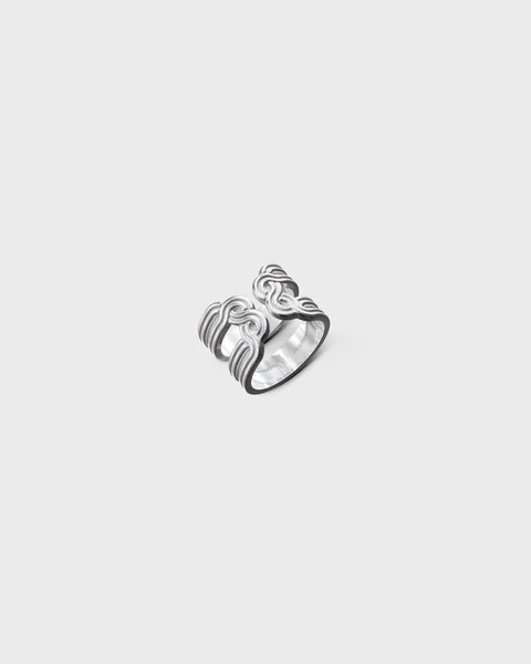 The Maiden of the North ring silver