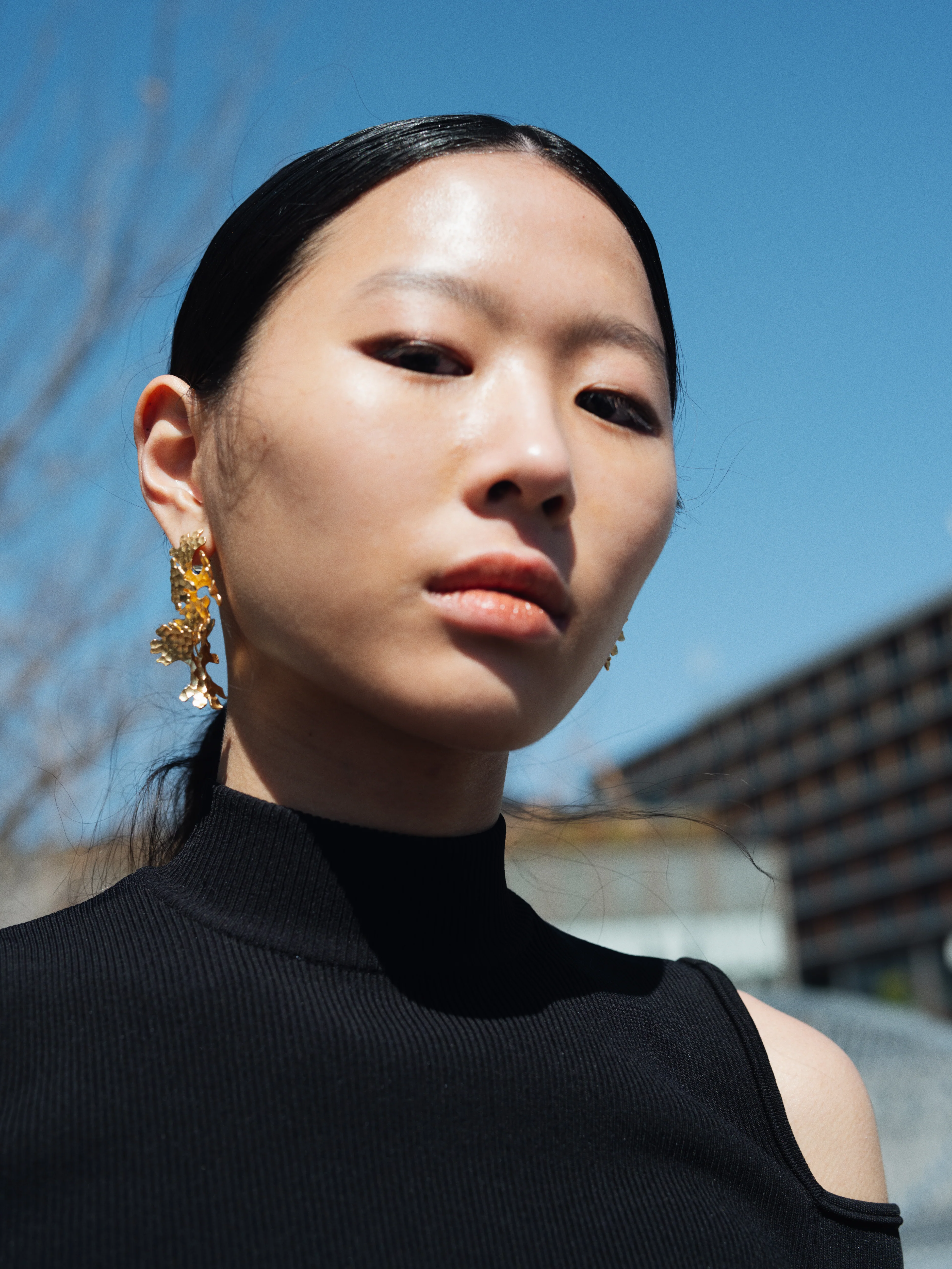 Tundra Earrings 2-piece bronze - Image 2