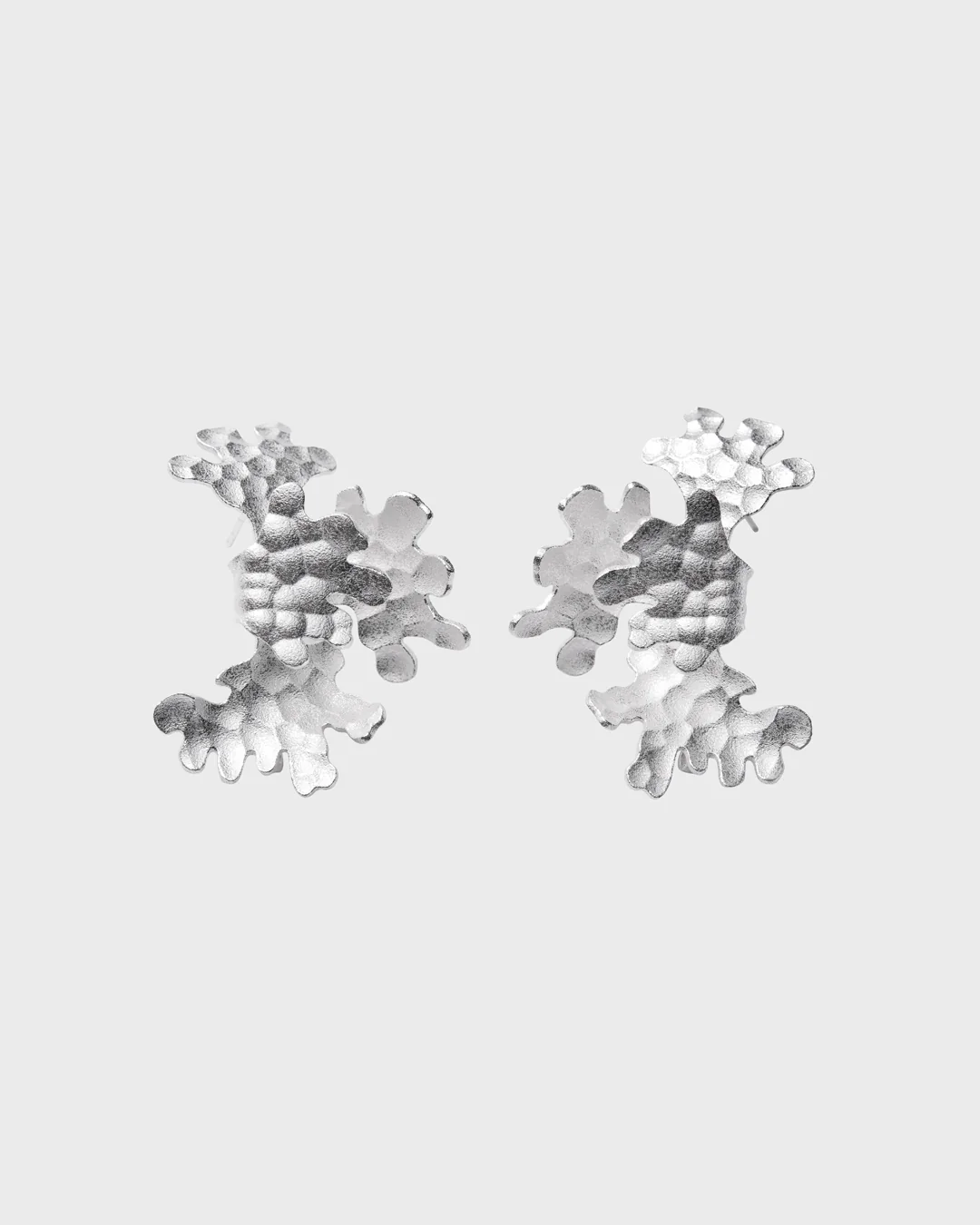 Tundra Earrings Silver