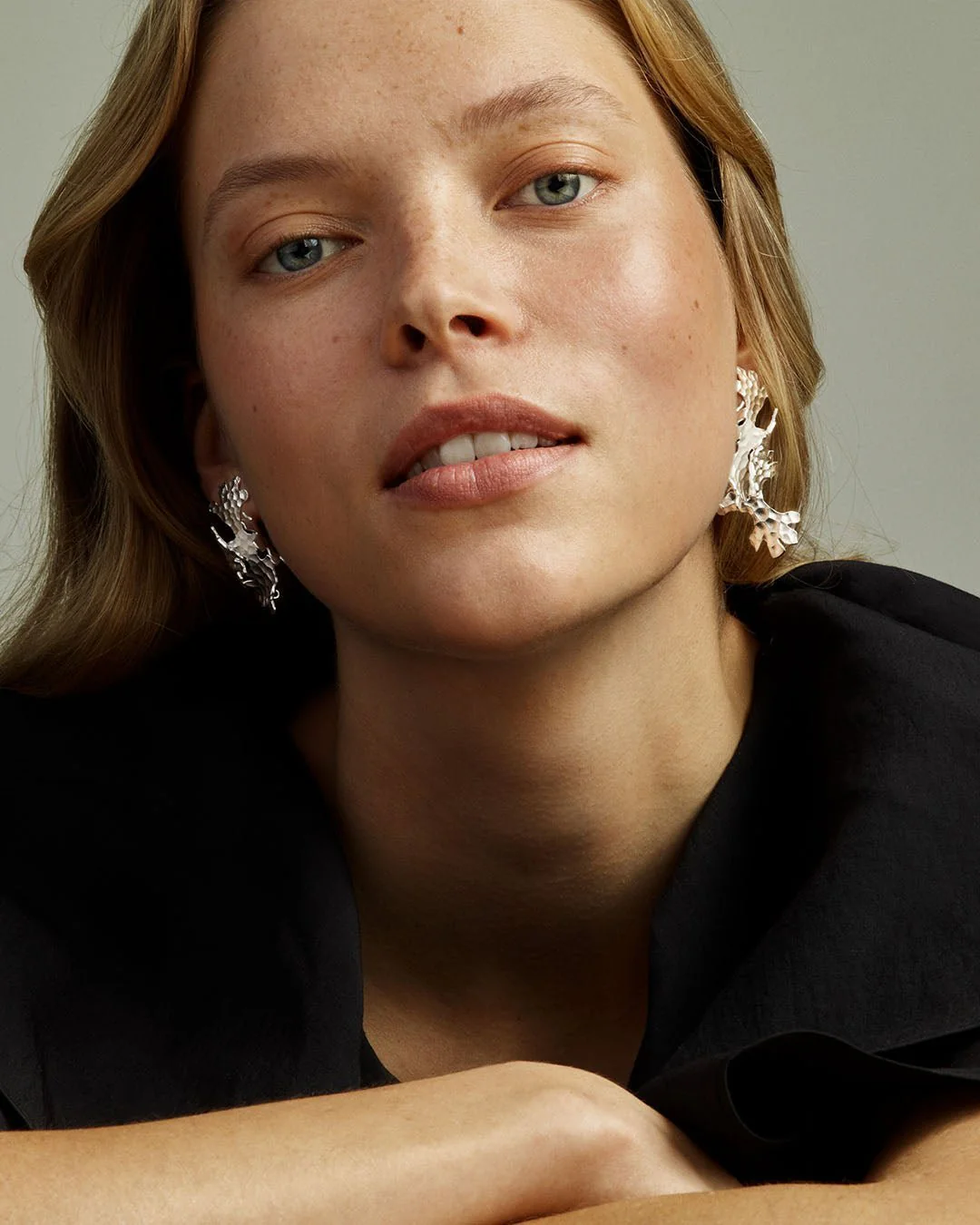 Tundra Earrings Silver - Image 6